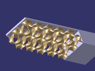 Concept for metal AM support structure design. (Image courtesy CENIT)