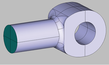 Fig. 3: Further manipulation of the geometry.